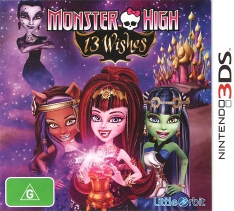 Monster high deals 3ds games